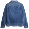 Japanese selvedge denim jacket dark blue