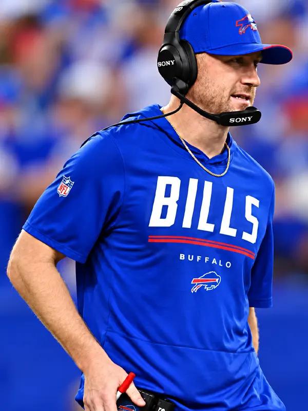 Joe Brady Buffalo Bills Short-sleeve Hooded T-shirt