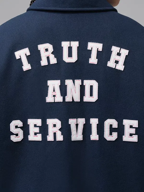 Jordan Flight x Howard University Varsity Jacket - Image 7