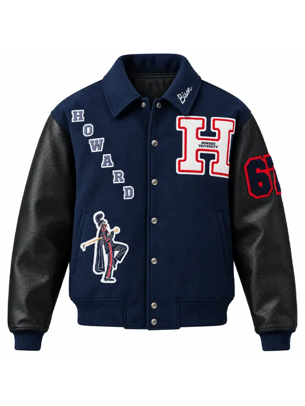 Jordan Flight x Howard University Varsity Jacket