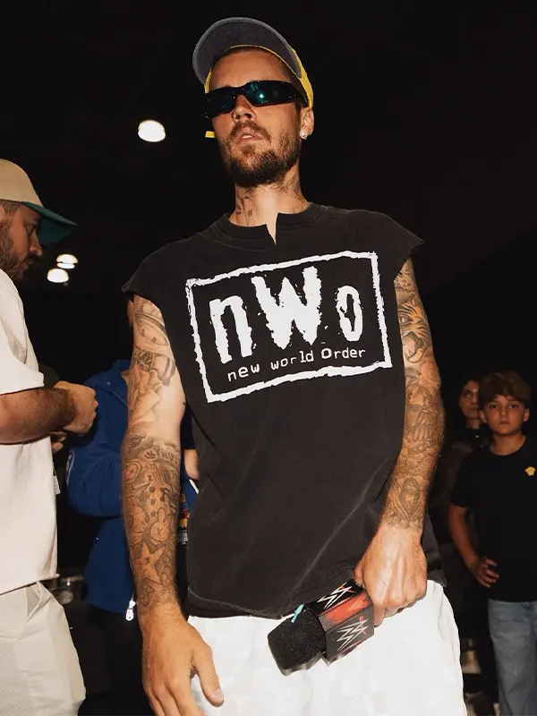 Justin Bieber WWE Wrestling Shirt
