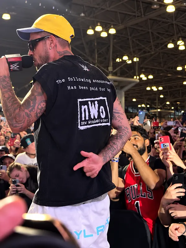 Justin Bieber nWo WWE Wrestling T-Shirt - Image 3