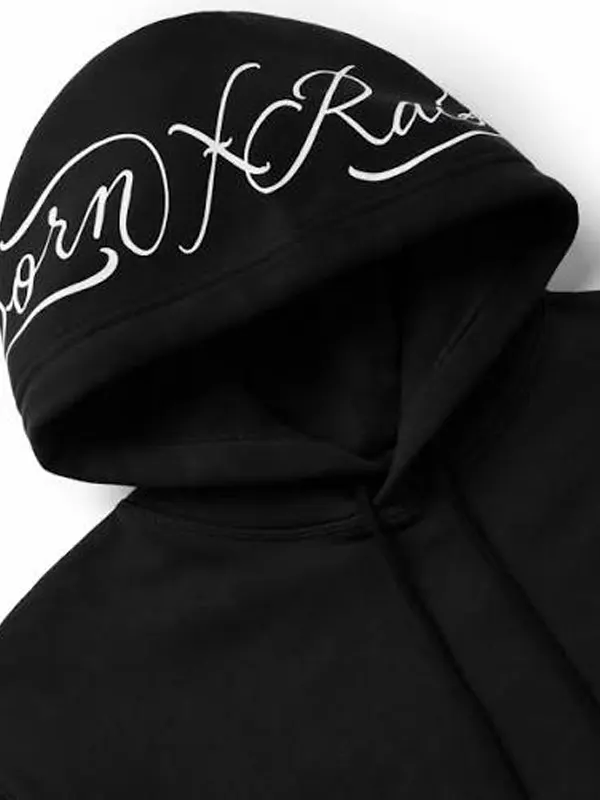 LA Dodgers Born x Raised Black Script Hoodie
