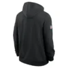 Las Vegas Raiders 2026 Crucial Catch Sideline Pullover Hoodie Black