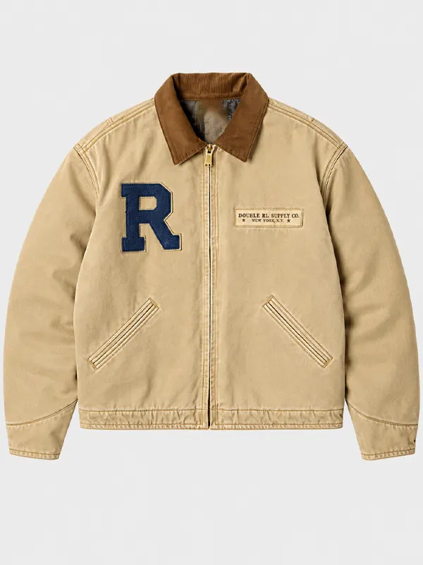 Rams Tan Petrol Jacket - Image 3