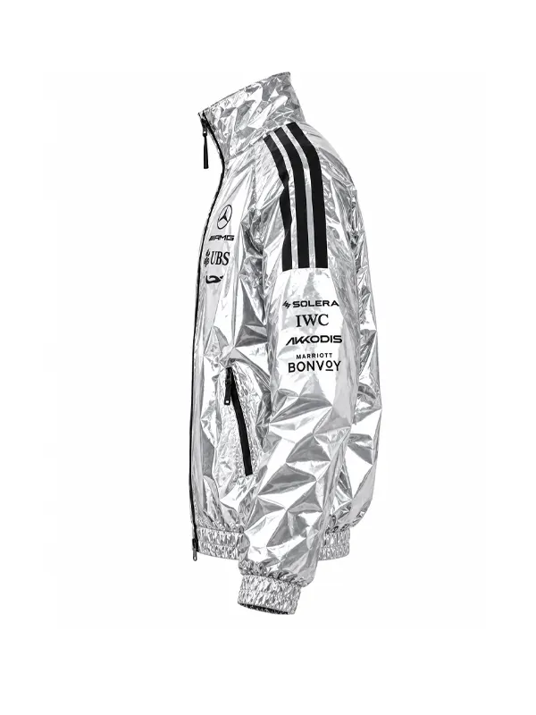 Mercedes Silver Racing Jacket - Image 3