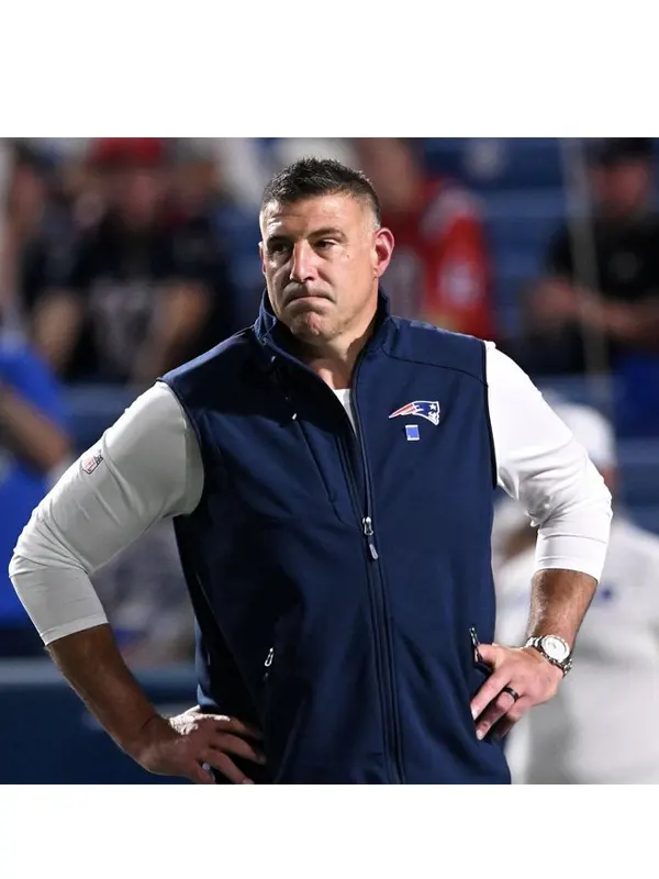 Mike Vrabel New England Patriots Vest 2026