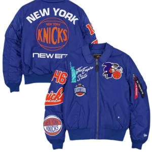 New York Knicks MA-1 bomber jacket