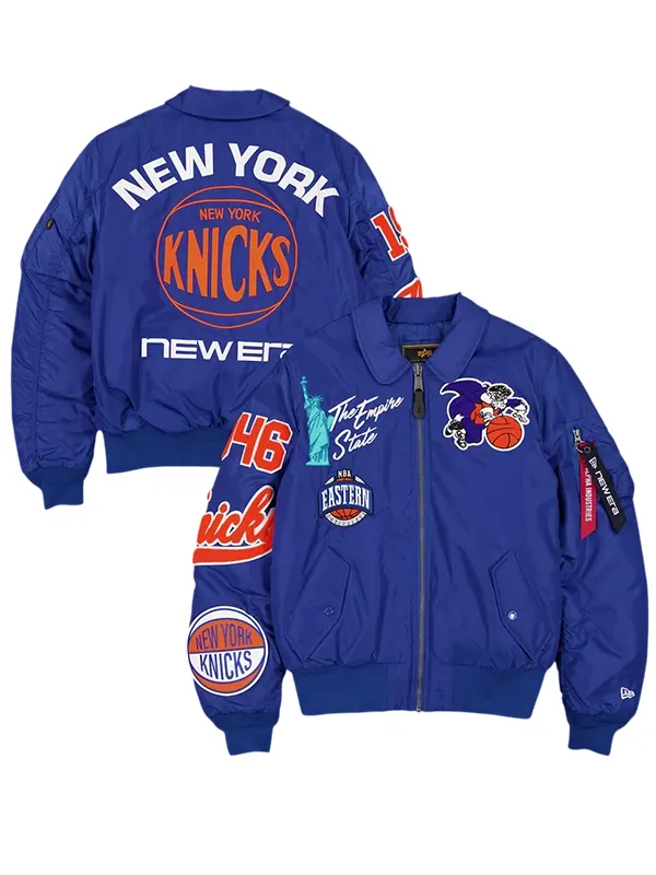 New York Knicks MA-1 bomber jacket