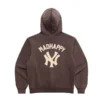New York Yankees Washed Fleece Hoodie - Image 2