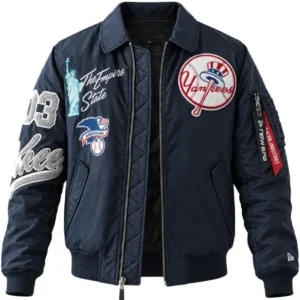 New York Yankees New Era x Alpha Industries MA-1 Full-Zip Bomber Jacket