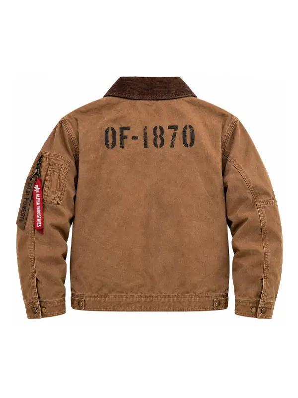 Old Forester Alpha Industries Jacket - Image 3