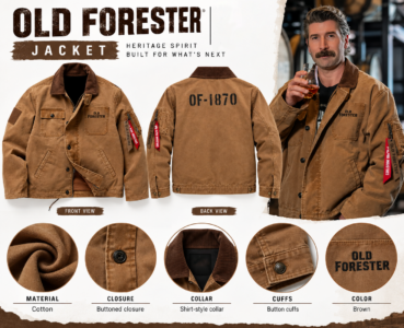 Old Forester Alpha Industries Jacket