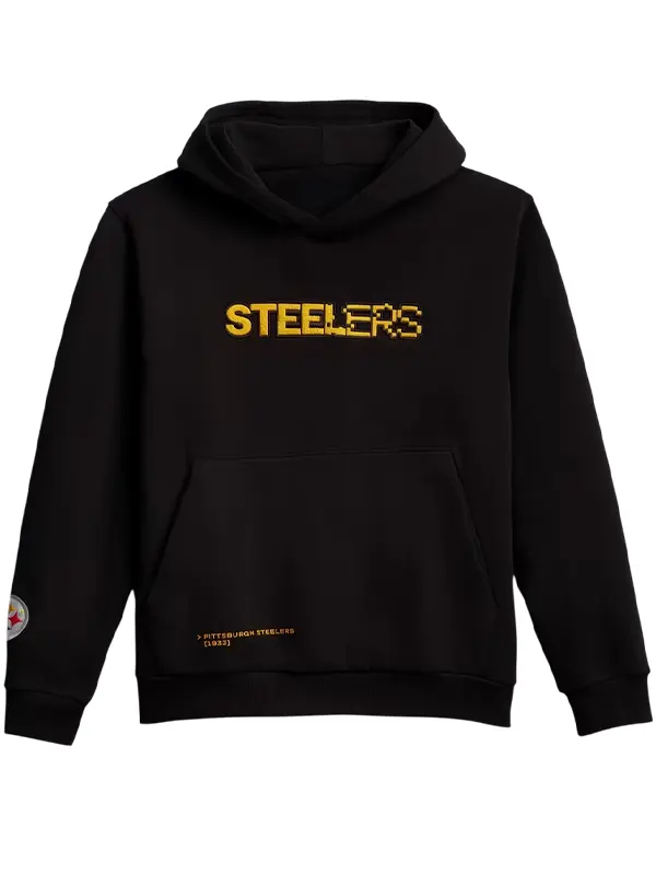Pittsburgh Steelers Black Steady State Hoodie