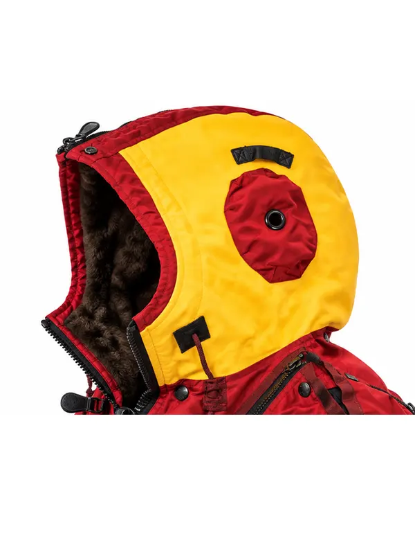 RADIO EVA x AVIREX MA-1 Jacket red