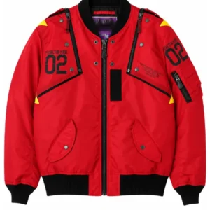 RADIO X EVA AVIREX MA-1 Red Bomber Jacket