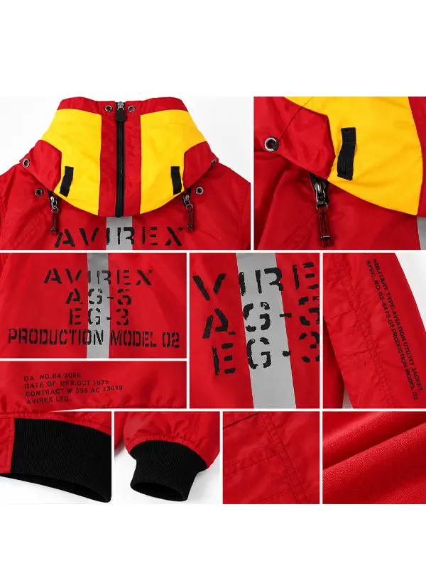 RADIO X EVA AVIREX MA-1 Jacket | Avirex x Evangelion Jacket