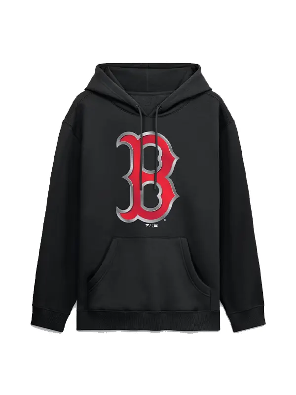 Red Sox metallic custom hoodie