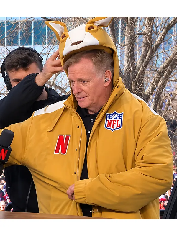 Roger Goodell NFL kangaroo jacket