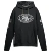 San Francisco 49ers 2026 Salute to Service Sideline Hoodie