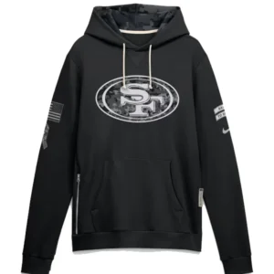 San Francisco 49ers 2026 Salute to Service Sideline Hoodie