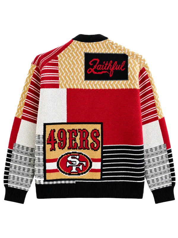 San-Francisco-49ers-Cardigan-Sweater