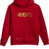 San Francisco 49ers College Crimson Steady State Hoodie