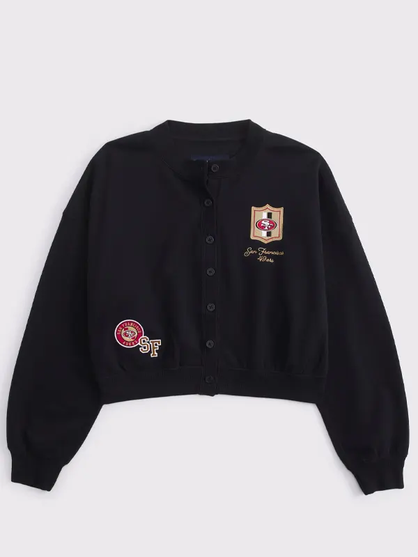San Francisco 49ers Sunday Shrunken Cardigan