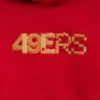 San Francisco 49ers College Crimson Steady State Hoodie - Image 4