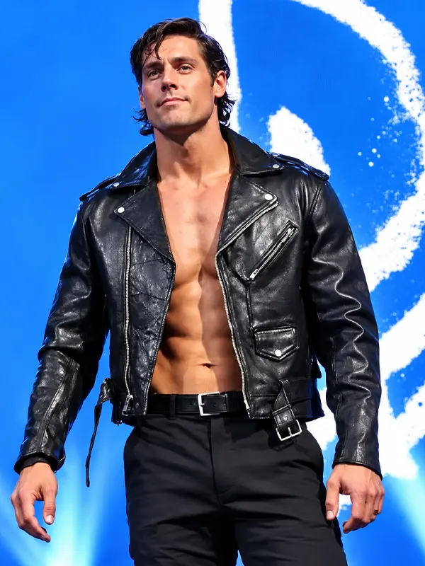 Steven Borden Dynamite Leather Jacket
