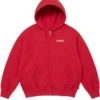 Supreme Blessed Appliqué Zip up Hoodie - Image 3