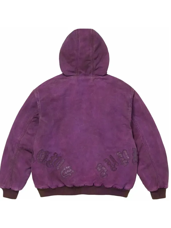 Supreme Leather Appliqué Jacket