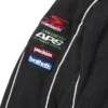 Supreme Racing Lined Zip Up Hooded Sweatshirt - Image 5
