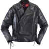 Swedish Vintage Style Motorcycle Leather Jacket