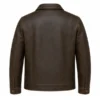 Tom Cruise Digger 2026 Digger Rockwell Brown Distressed Leather Jacket