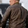 Tom Hardy Mobland S02 Harry Da Souza Brown Bomber Leather Jacket