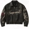 Travis Scott x Supreme Leather Jacket