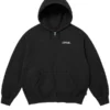 Unisex Supreme Blessed Appliqué Zip-up Hooded Sweatshirt 2026