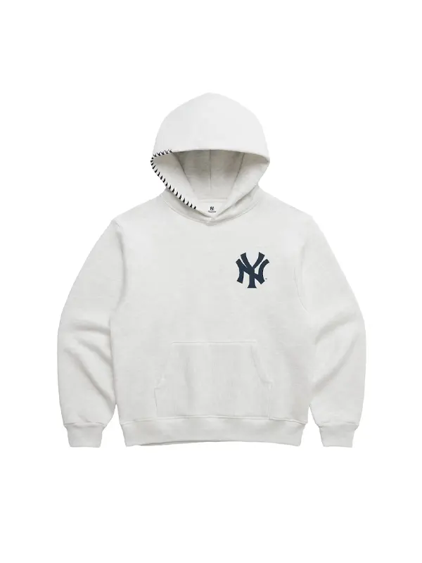 New York Yankees Washed Fleece Hoodie - Image 5