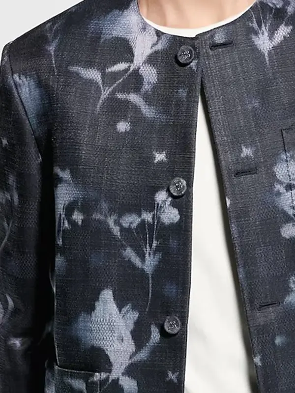 Travis Kelce Embellished Collarless Jacket - Image 4
