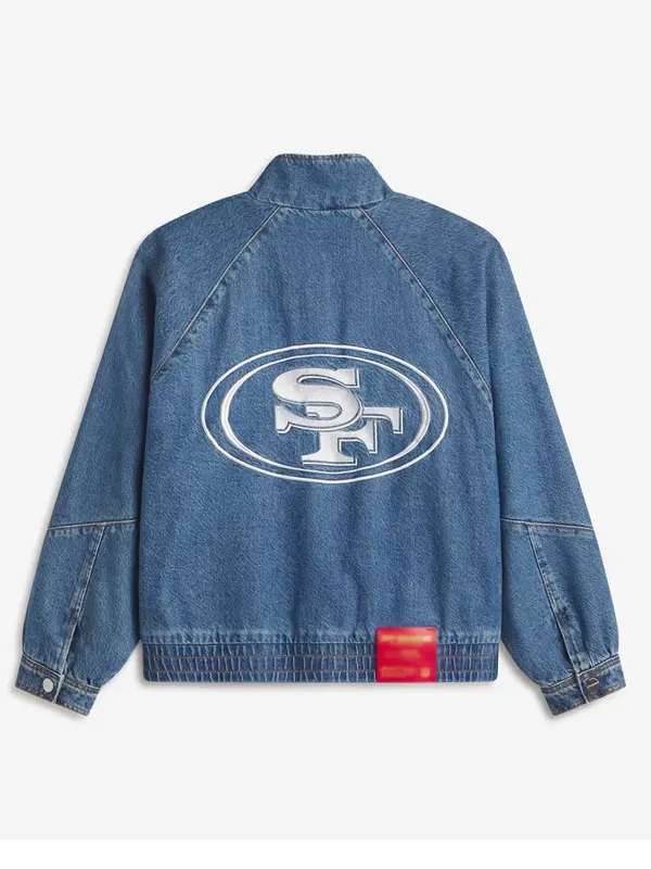 San Francisco Oversized Denim Jacket - Image 2