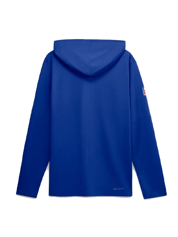 Bills sideline long sleeve hoodie shirt