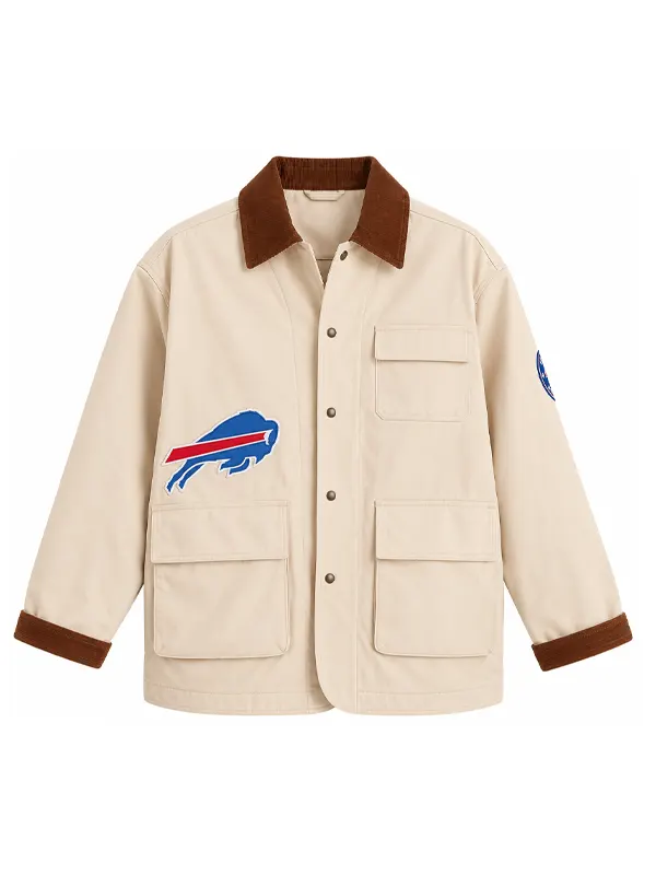 Buffalo Bills Full-Snap Barn Jacket