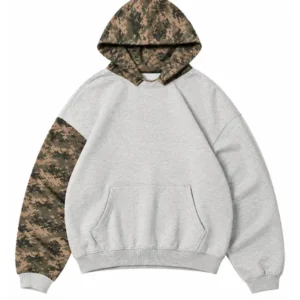 Camo Patchwork Hoodie