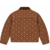 Denim Tears Jacquard Monogram Wreath brown jacket 2026