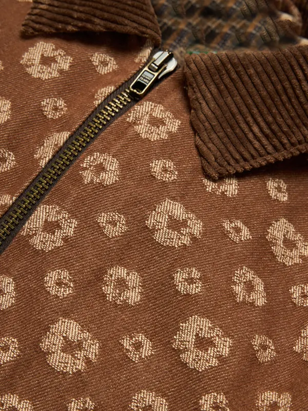 Denim Tears Brown Workwear Jacket 2026 - Image 3