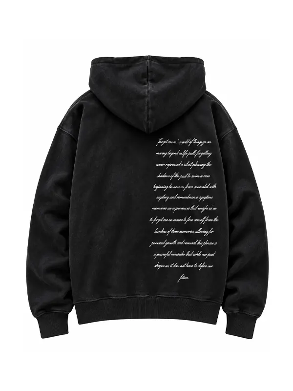 Desires Forget Raven hoodie