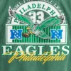 Philadelphia Eagles Hooded Bomber Jacket - Image 5
