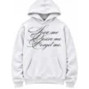 Forget Raven White Desire Hoodie