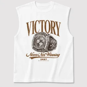 Men’s Premium Graphic Sleeveless T-Shirt